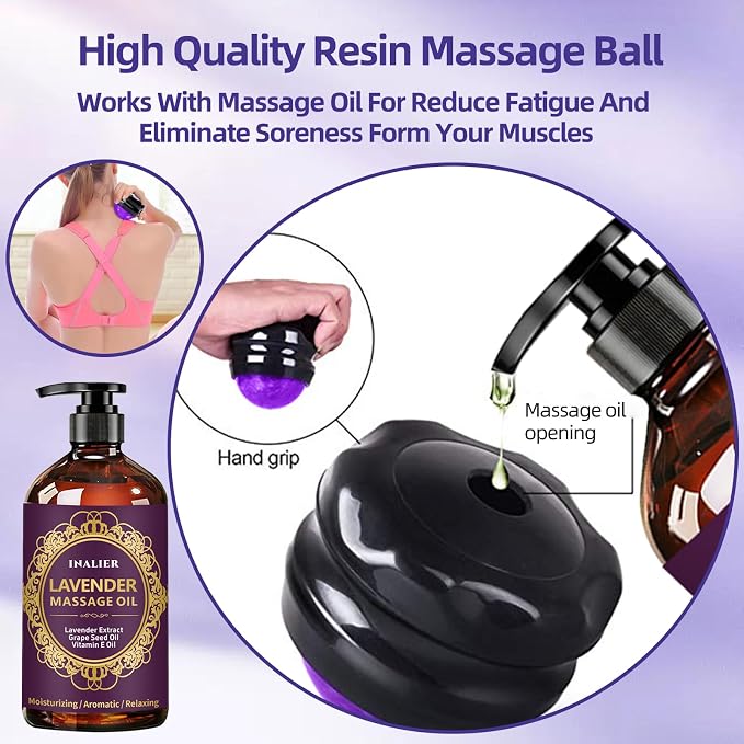 Massage Oil for Massage Therapy, Lavender Oil - Image 5