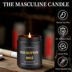 Eucalyptus Mint Candle, 7 oz Scented Candle - Image 5