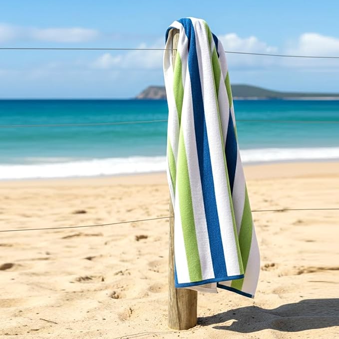 CASA COPENHAGEN Monaco Beach Towels Designed in Denmark Rough and Tough - Image 6