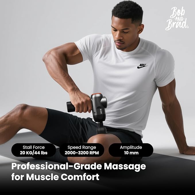 BOB AND BRAD C2 Massage Gun, FSA Eligible & HSA Approved Deep Tissue Percussion - Image 2