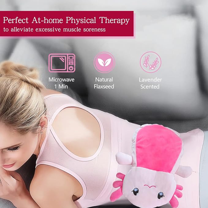 Microwave Heating Pad for Pain Relief, Back Pain, Neck Shoulder, Natural Heat - Image 4