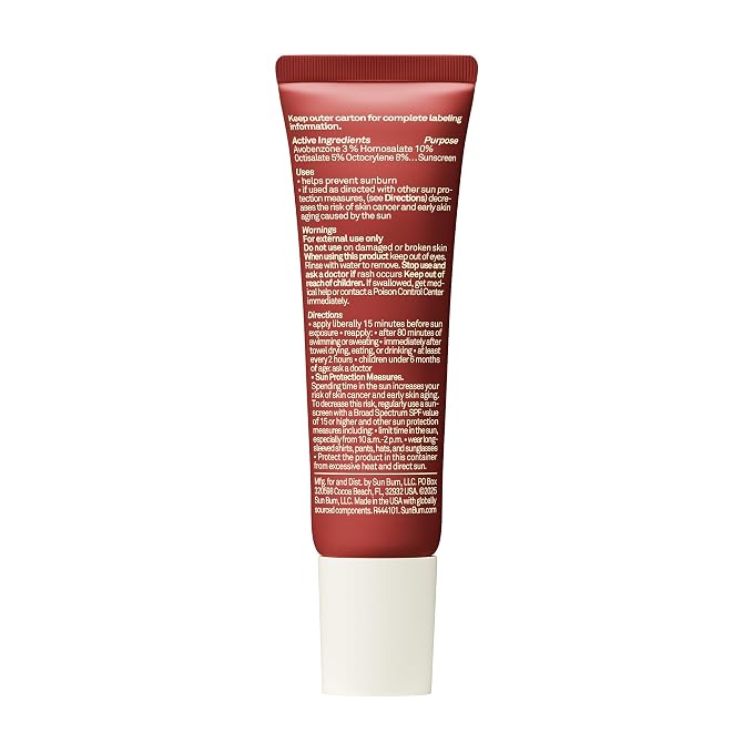 Sun Bum SPF 30 Sunscreen Bonfire Tinted Lip Balm - Image 9