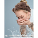 VELSCRUN Spa Headband, Makeup Face Wash Skincare Headbands, Stuff - Image 2