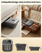 Collapsible Foot Spa with Heat, Electric Foot Bath Massager with Color - Image 8