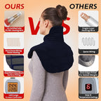 Ambershine 19''x24'' Weighted Neck & Shoulder Heating Pad, 2.5lbs - Image 2