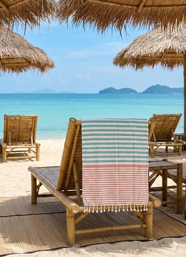 Cotton Turkish Beach Towel - Image 6