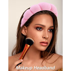 VELSCRUN 6 Pack Spa Headband, Makeup Headband, Face Wash Headbands, Skincare - Image 3