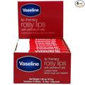 Vaseline Lip Rosy, Fast-Acting Nourishment, or Damaged Lips, Lip Balm, 12 Sticks by Vaseline