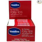 Vaseline Lip Rosy, Fast-Acting Nourishment, or Damaged Lips, Lip Balm, 12 Sticks by Vaseline