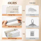 YFONG Large Hair Towel Wrap for Women, Super Absorbent Microfiber Hair Towel - Image 2