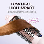 Wavytalk Thermal Brush, Blowout Boost 1.5 inch Heated Round Brush - Image 6