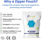 Disposable Bouffant Caps 21 Inch Non Woven Hair Net Elastic Head Cover - Image 2