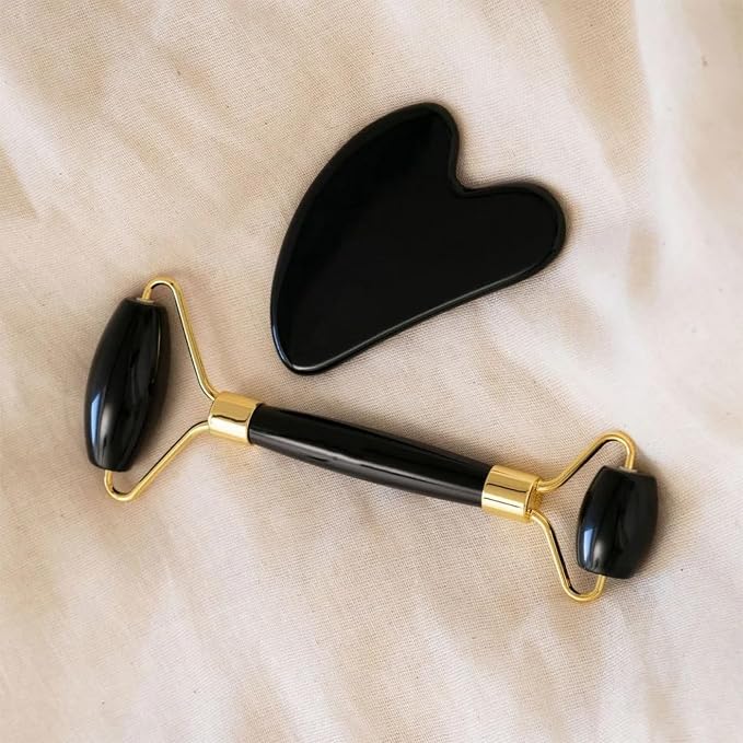ROSELYNBOUTIQUE Gua Sha Facial Tools & Face Roller Original Face Massager - Image 7
