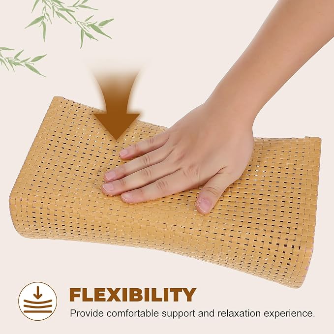 iplusmile Simulated Rattan Sauna Pillow - Image 4