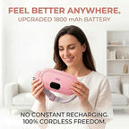 Heating Pad for Period Cramps – FSA-HSA Eligible – Cordless Portable Electric - Image 4