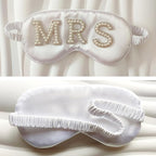 Bride Eye Mask, Pearl Bridal Shower Gifts to Adjust Night Sleep, Sleeping Maskes - Image 5