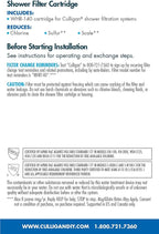 Culligan® Official Shower Filter Replacement WHR-140 Cartridge - Image 5