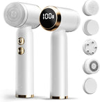 Electric Face Scrubber with Led Display & Facial Cleansing Brush by Unknown