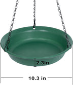 VUWEZ Hanging Bird Feeder & Bath - Image 3