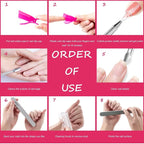 Gel Nail Polish Remover Tools Kit, - Image 7