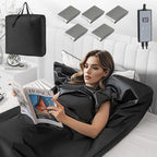 COSTWAY Infrared Sauna Blanket, Portable Full-Body Personal Sauna by COSTWAY