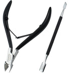 Professional Cuticle Cutter & Pusher Trimmer Manicure Tools by BOXGROVEBEAUTY