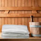 Teling 150 Pcs 60 Pcs Disposable Sauna Blanket Liners, 47x83 Inch Plastic Sheets - Image 6