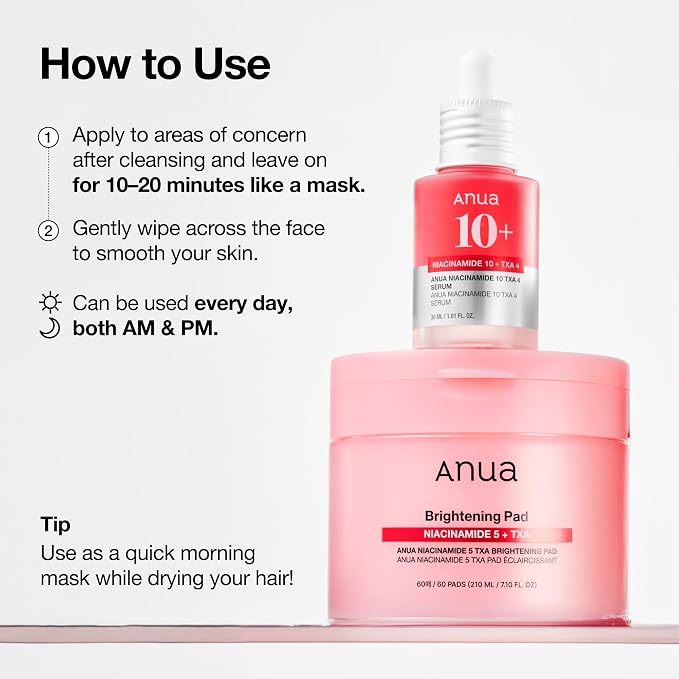 Anua Niacinamide 5 TXA Toner Pads – Hydrating Facial Pad - Image 7