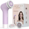 Electric Facial Cleansing Brush, Rechargeable Silicone Face Scrubber exfoliator by PURTIF