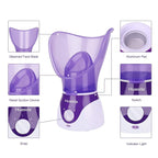 Facial Steamer Personal Steam Inhaler Sauna Facial Steamer Hot Mist - Image 4