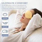 Silk Sleep Mask, Eye Mask for Sleep Women Men, Mulberry Sleeping Mask - Image 5