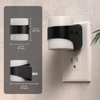 L LOHAS LED Colored Night Lights Plug into Wall, 3 Brightness Level, 1W Low - Image 7