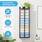 Towel Racks for Bathroom Wall Mounted - Image 3