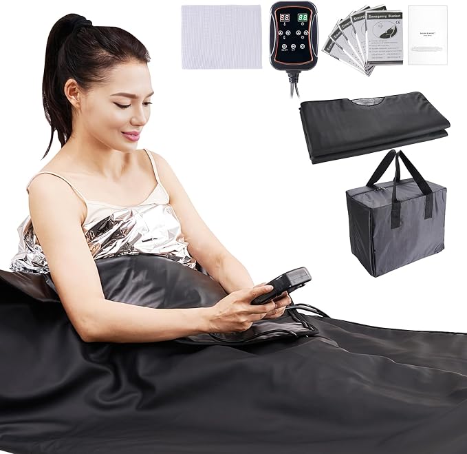 Happybuy Sauna Blanket for Home Detox, Portable by Happybuy