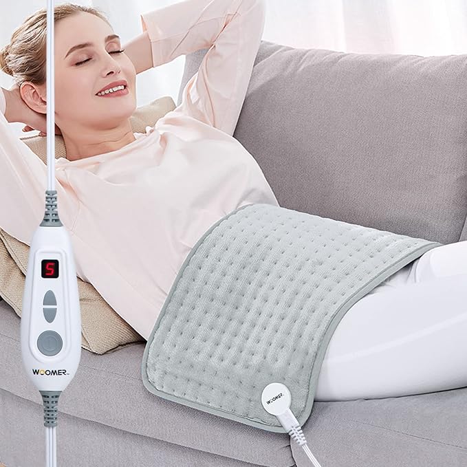 WOOMER Extra Large Heating Pad, Electric Heating Pad by WOOMER