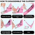Light Pink Premium Nail Clippers - Image 8
