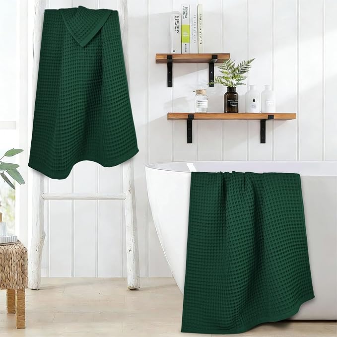 Jacquotha Waffle Bath Towels 2-Piece - Image 5