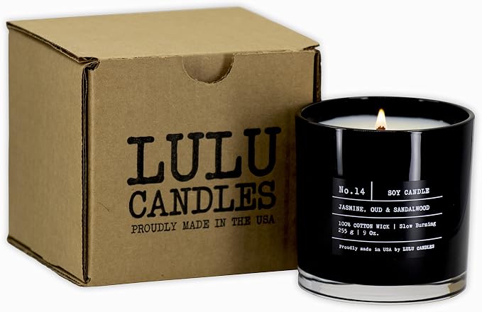 Lulu Candles | Spiced Vanilla | Luxury Scented Soy Jar Candle | Hand Poured in - Image 5