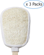 Loofah Sponge Refill for FAAY Back Scrubber on Stick, 3 Packs - Image 3