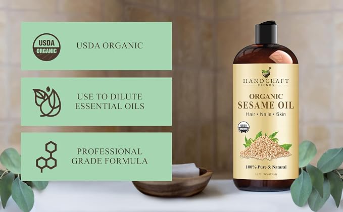 Handcraft Blends Organic Sesame Oil - Image 4