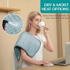 Heating Pad for Period Cramps, Heating Pad for Back/Neck/Shoulder Muscle Pain - Image 5