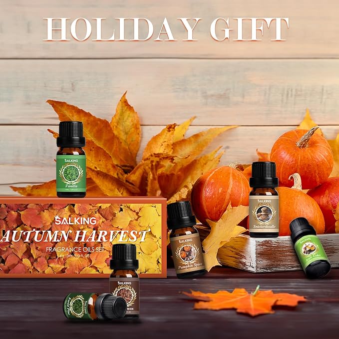 SALKING Autumn Fragrance Oils, Premium Fall Essential Oils - Image 7