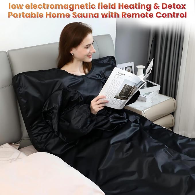 Lcoco&Dream Portable Sauna Blanket, Dual Sided Temperature Control，Relaxation - Image 2