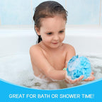 Loofah Sponge Shower Loofahs Bath Sponges Mesh Balls - Image 6