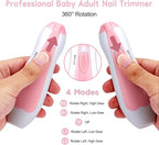 Qunlions life Baby Nail Trimmer Electric-6 in 1 Baby Nail File Clippers Infant - Image 4