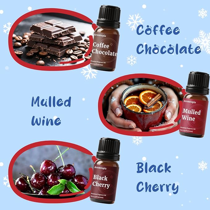 Fragrance Oil Holiday Set, Aromtopia Essential Oils - Image 5