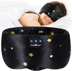 MUSICOZY Mulberry Silk Bluetooth Sleep Mask by MUSICOZY