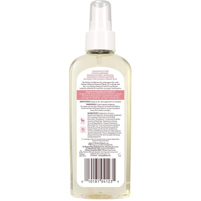 Palmer's Vitamin E Multi-Purpose Body Oil, 5.1 Ounce - Image 2