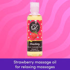 Lovehoney Strawberry Massage Oil - Image 2