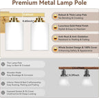 4-Light Bathroom Light Fixtures, Classic Wall Light Fixture - Image 5